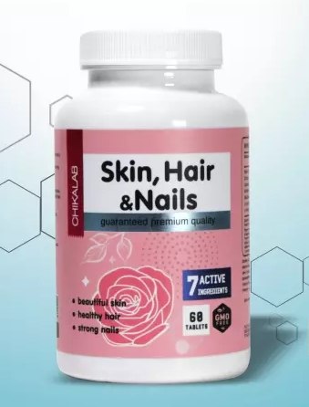 CHIKALAB Skin Hair Nails 60 табл