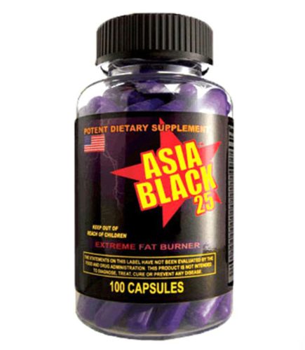 Жиросжигатель Cloma Pharma Asia Black-25 100 капс.