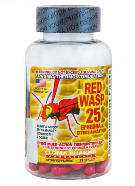 Жиросжигатель Cloma Pharma Red Wasp 75 капс.