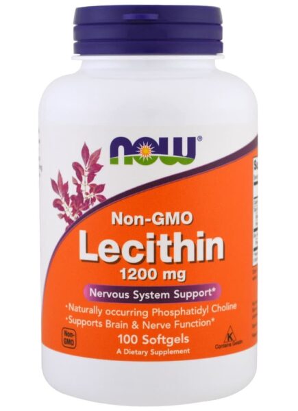NOW Лецитин 1200 мг. 100 капс.