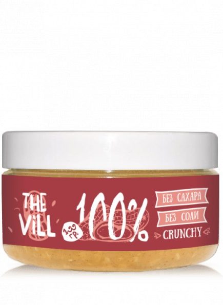 The Vill Crunchy Арахисовая паста 100гр