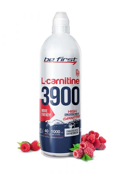 L-carnitine 3900, 1000мл, малина