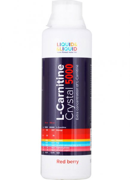 LIQUID & LIQUID L-Carnitine Crystal 5000 500ml