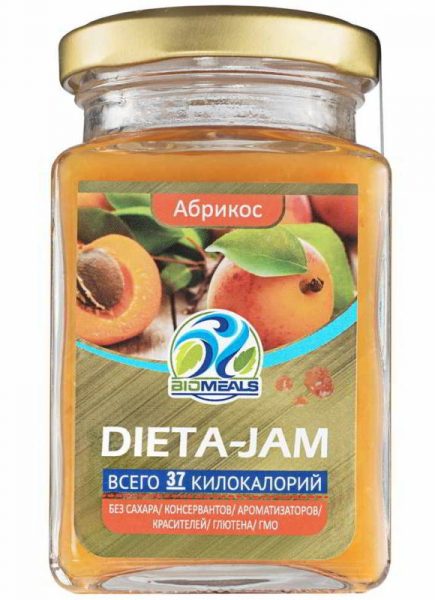 Dieta Jam низкокалорийный джем