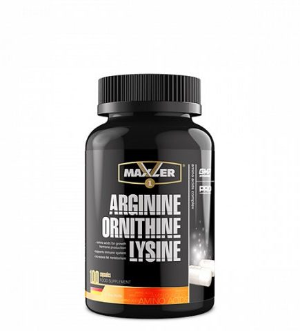 Maxler Arginine-Ornithine-Lysine 100 капс