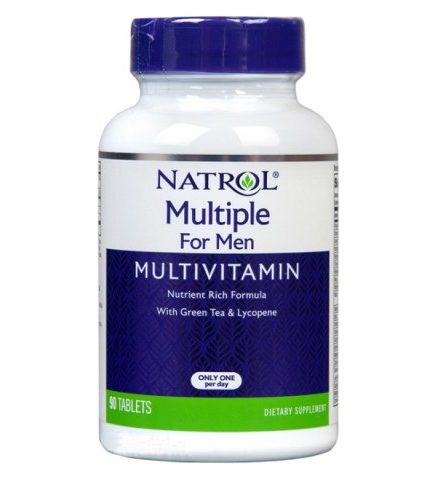Витамины NATROL MULTIPLE FOR MEN 90 ТАБ