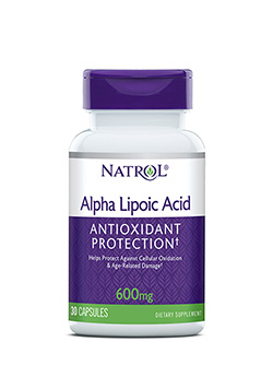Natrol Альфа-липоевая кислота 600 мг 30 капс