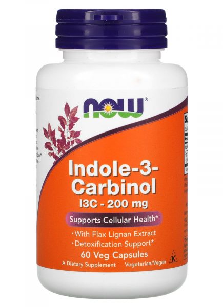NOW Индол 3 Карбинол 200 мг. 60 капс.