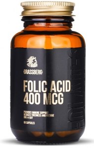 GRASSBERG Folic acid 400 мгр 60 капс
