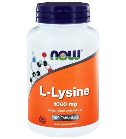 NOW  Л - Лизин 1000 мг. 100 таб.