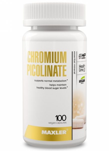 Maxler  Chromium Picolinate 250 100 капс.