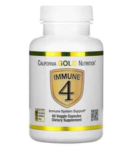 California Gold Nutrition Immune4 60 капс