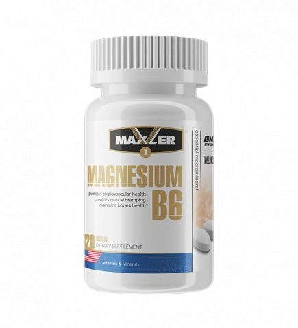 Maxler Magnesium B6 120 таб