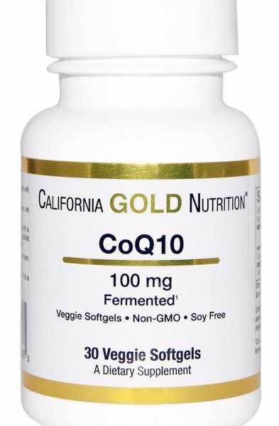 California Gold Nutrition CoQ10 100 mg 30 капс