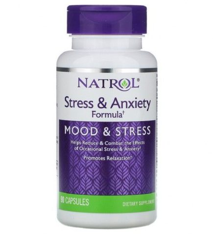 NATROL Stress & Anxiety 90 капс.