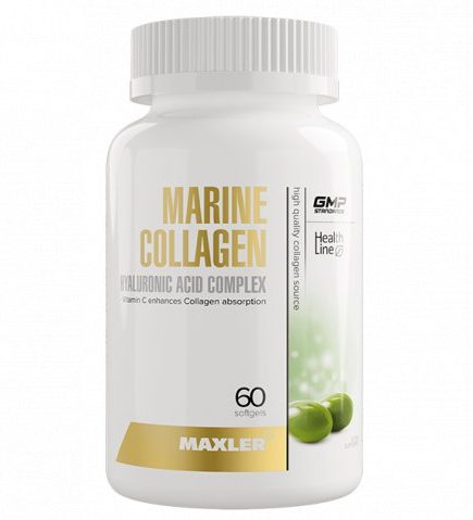 Maxler Marine Collagen Hyaluronic Acid комплекс 60 капс.