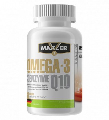 Maxler Omega 3 Coenzyme Q10 60 капс