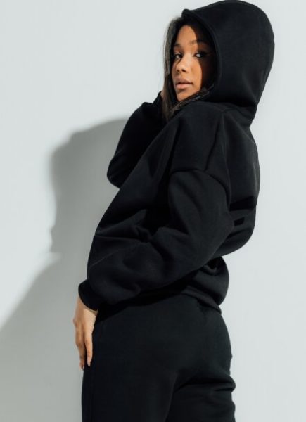 Толстовка Forstrong NECK ZIP BLACK