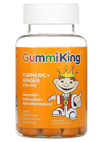 GummiKing Turmeric + Ginger 60 мармеладок