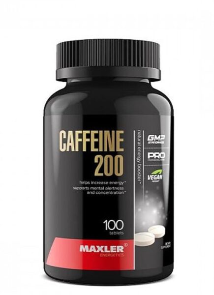 Maxler Caffein 200 мг. 100 таб