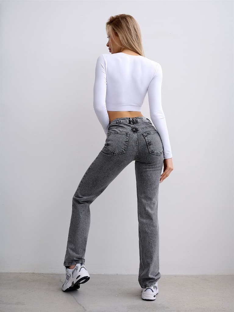 Джинсы Bona Fashion Straight Leg Jeans "Gray"